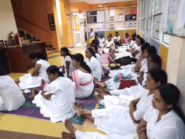 Poson Pirith Ceremony